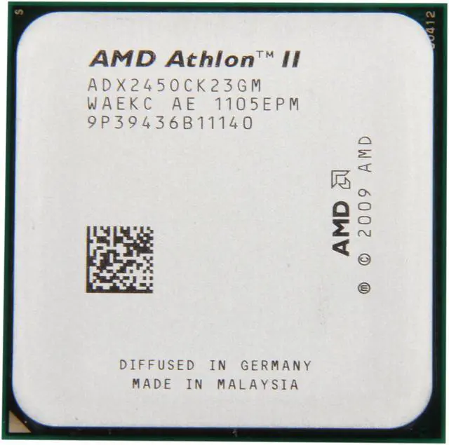 Alt view image 2 of 4 - AMD Athlon II X2 245 - Athlon II X2 Regor Dual-Core 2.9 GHz Socket AM3 65W Desktop Processor - ADX245OCK23GM - OEM