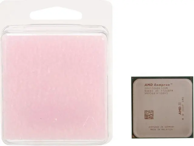 Alt view image 4 of 4 - AMD Sempron 130 - Sempron Sargas Single-Core 2.6 GHz Socket AM3 45W Desktop Processor - SDX130HBK12GM - OEM