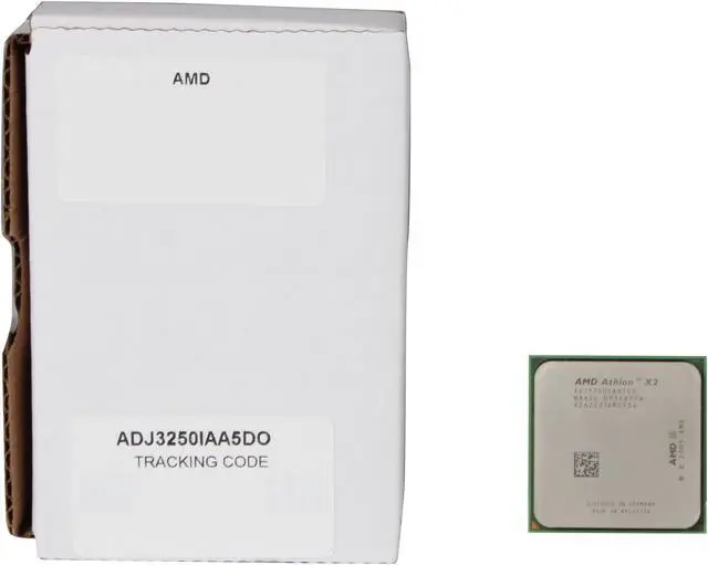 Alt view image 4 of 4 - AMD Athlon 64 X2 3250e - Athlon 64 X2 Brisbane Dual-Core 1.5 GHz Socket AM2 22W Desktop Processor - ADJ3250IAA5DO