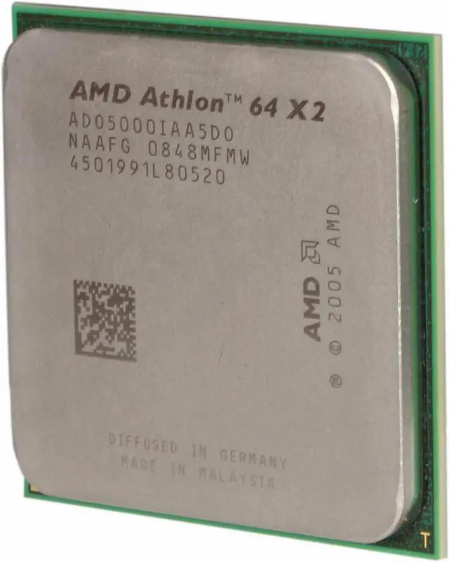 Main image of AMD Athlon 64 X2 5000+ - Athlon 64 X2 Brisbane Dual-Core 2.6 GHz Socket AM2 Processor - ADO5000IAA5DO