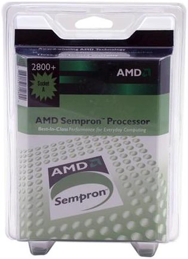 AMD Sempron 2800+ - Sempron Thorton 2.0 GHz Socket A Processor ...