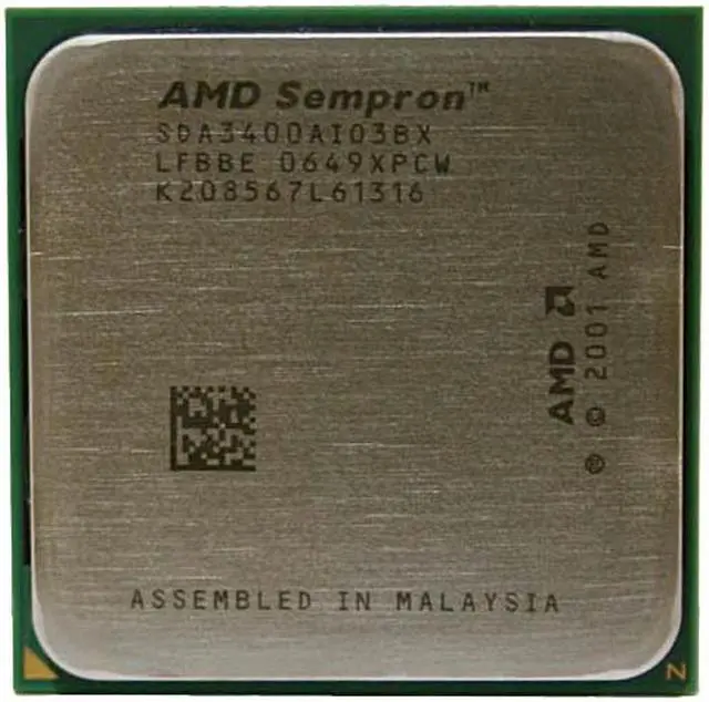 Processeur AMD Sempron 64 3500+ - Socket AM2 - Référence SDD3500IAA2CN - Occasion