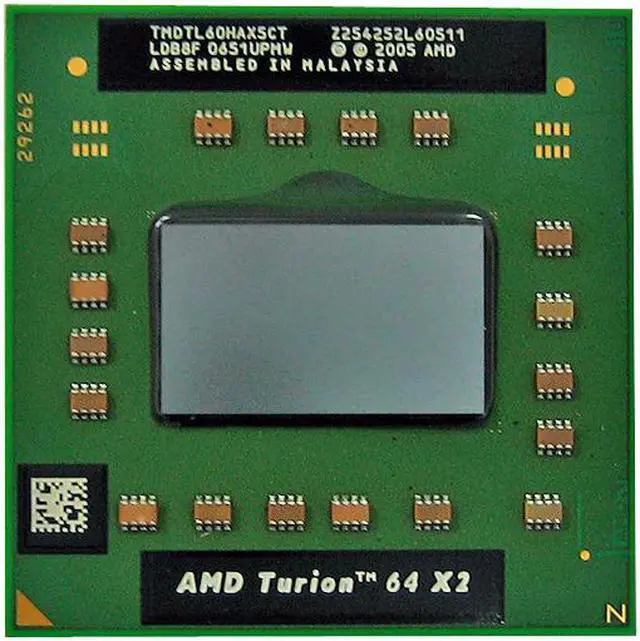 AMD Turion 64 X2 TL-60 2.0 GHz Socket S1 TMDTL60HAX5CT Processor ...