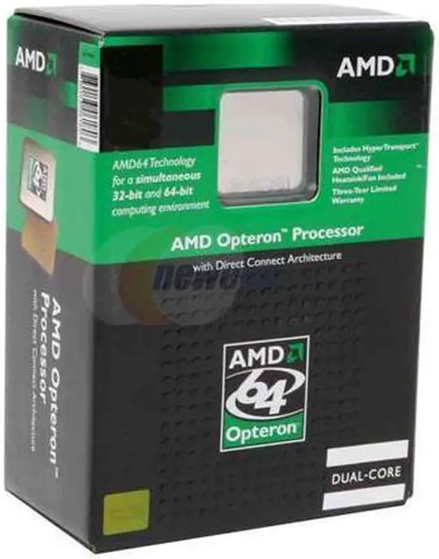 Main image of AMD Opteron 290 Italy 2.8 GHz 2 x 1MB L2 Cache Socket 940 95W OSA290CBBOX Server Processor