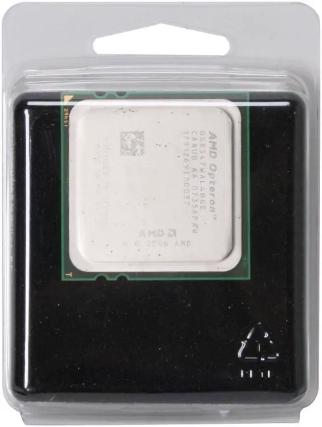Alt view image 3 of 3 - AMD Opteron 8347 - Opteron Barcelona Quad-Core 1.9 GHz Socket F Processor - OS8347WAL4BGE - OEM