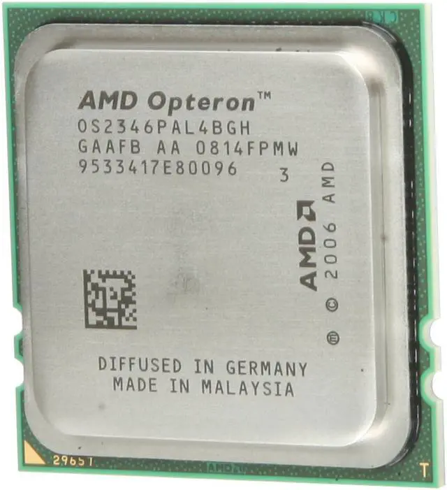 Main image of AMD Opteron 2346HE 1.8 GHz 2MB L2 Cache Socket F 55W OS2346PAL4BGH Server Processor - OEM