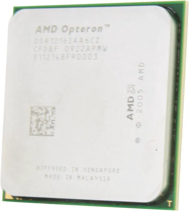 Alt view image 9 of 11 - AMD Opteron 1216 Santa Ana 2.4 GHz 2 x 1MB L2 Cache Socket AM2 103W OSA1216IAA6CZ Server Processor - OEM