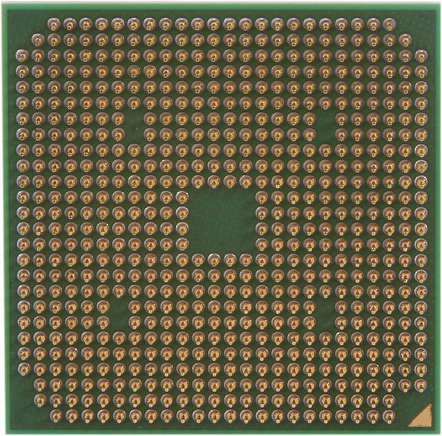 Alt view image 3 of 4 - AMD Turion 64 X2 TL-64 Tyler 2.2 GHz 2 x 512KB L2 Cache Socket S1 35W Dual-Core TMDTL64HAX5DC Mobile Processor