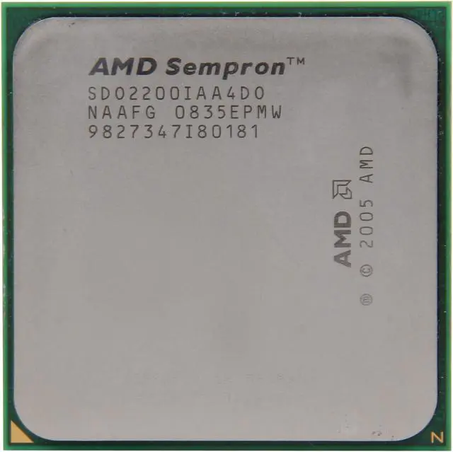 Main image of AMD Sempron X2 2200 - Sempron X2 Dual-Core 2.0 GHz Socket AM2 65W Desktop Processor - SDO2200IAA4DO