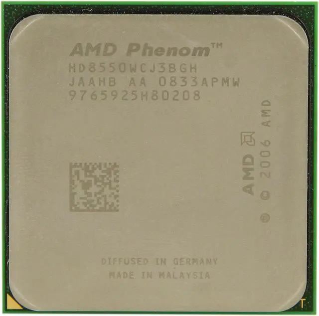Main image of AMD Phenom X3 8550 - Phenom X3 Toliman Triple-Core 2.2 GHz Socket AM2+ 95W Desktop Processor - HD8550WCJ3BGH