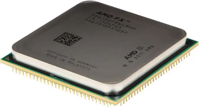 Main image of AMD FX-4130 Zambezi Quad-Core 3.8 GHz Socket AM3+ 125W FD4130FRW4MGU Desktop Processor Never used