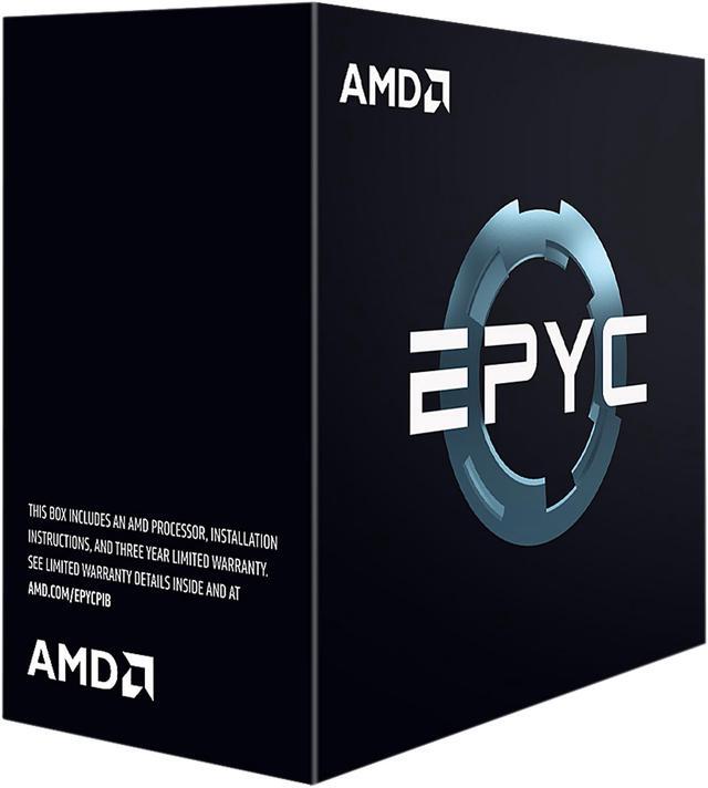 Alt view image 2 of 2 - AMD EPYC 7351P 16-Core 2.4 GHz (2.9 GHz Max Boost) Socket 1P PS735PBEAFWOF Server Processor