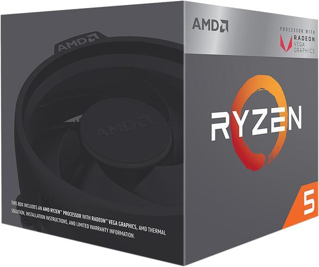 AMD RYZEN 5 2400G Quad-Core 3.6 GHz (Boost) Desktop Processor