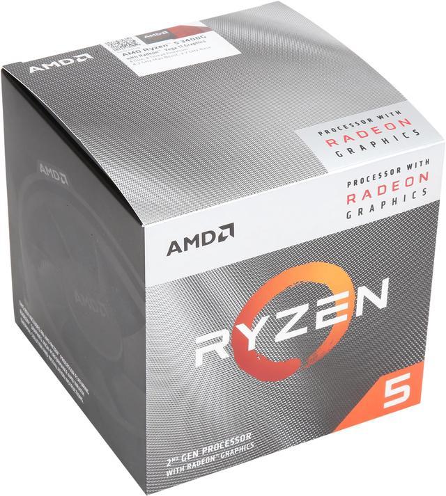 AMD Ryzen 5 2nd Gen with Radeon Graphics - RYZEN 5 3400G Picasso