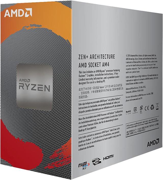 Kit PC Gamer Ryzen 3 3200G, 8GB, SSD 240GB - Neologic NLI81627 - shopinfo