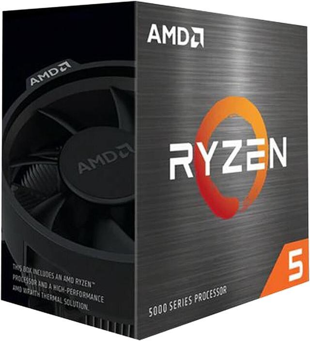AMD Ryzen 5 5600X - Ryzen 5 5000 Series 6-Core 3.7 GHz Socket AM4 65W  Desktop Processor - 100-000000065
