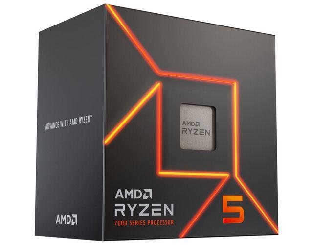 AMD Ryzen 5 7600 - Ryzen 5 7000 Series 6-Core 3.8 GHz Socket AM5 65W AMD Radeon Graphics Processor - 100-100001015BOX