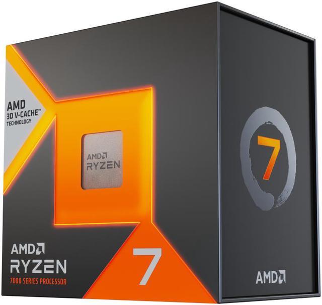 AMD Ryzen 7 7800X3D - Ryzen 7 7000 Series 8-Core 4.2 GHz Socket AM5 120W  AMD Radeon Graphics Desktop Processor - 100-100000910WOF 