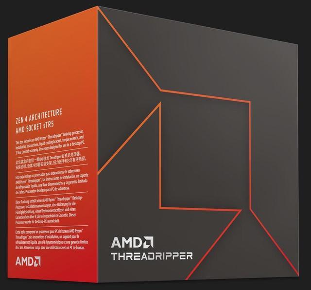 AMD Ryzen Threadripper 7980X 350W SP6 - 64-Core/128-Threads  (100-100001350WOF)