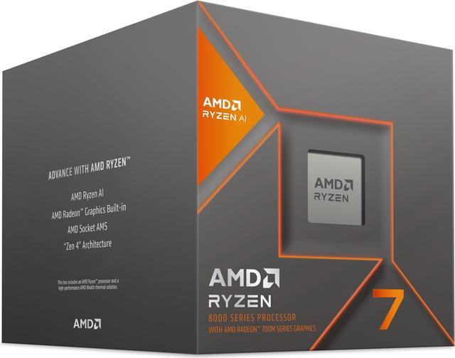 AMD Ryzen 7 8700G Ryzen 7 8000 G Series 8 Core 4.2 GHz Socket AM5 65W AMD Radeon 780M Processor 100 100001236BOX