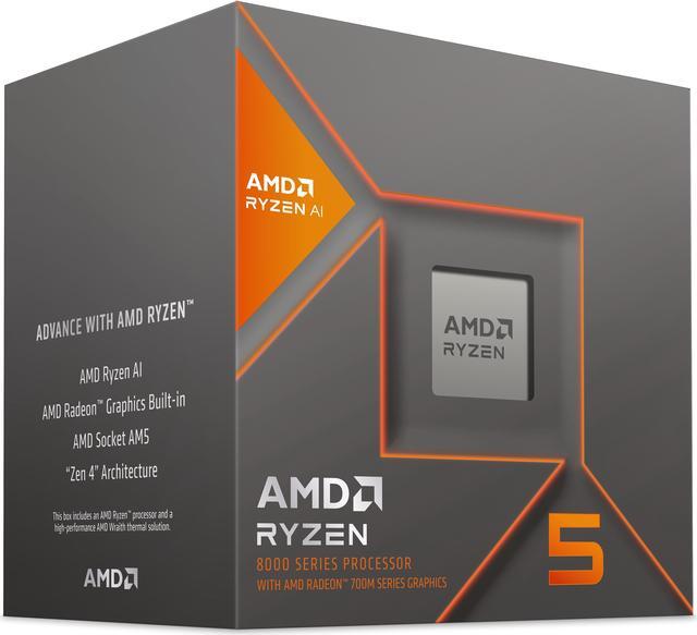 AMD Ryzen 5 8600G - Ryzen 5 8000-G Series 6-Core 4.3 GHz