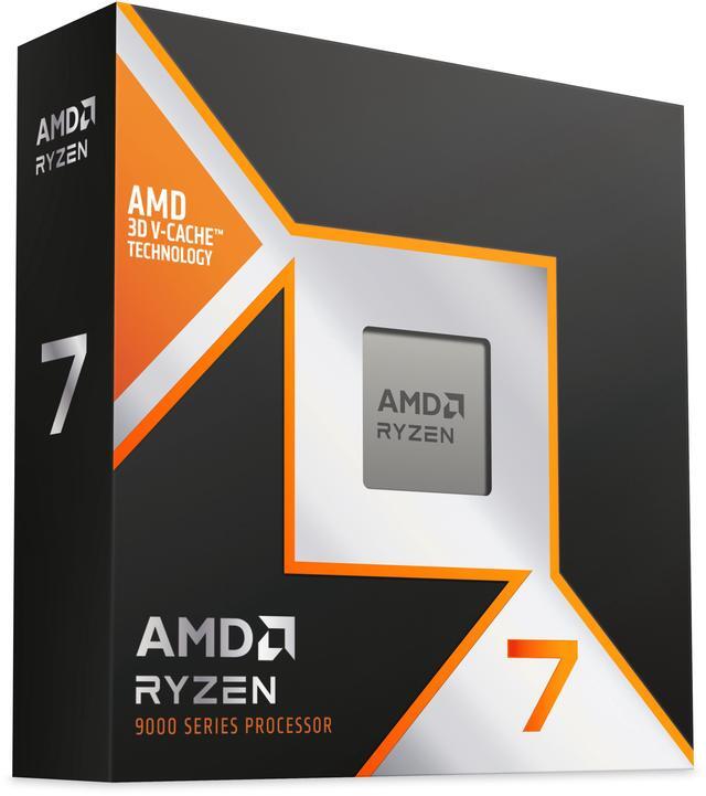 Alt view image 3 of 3 - AMD Ryzen 7 9800X3D - Ryzen 7 9000 Series Zen 5 8-Core 5.2 GHz - Socket AM5 120W - AMD Radeon Graphics Desktop Processor - 100-100001084WOF