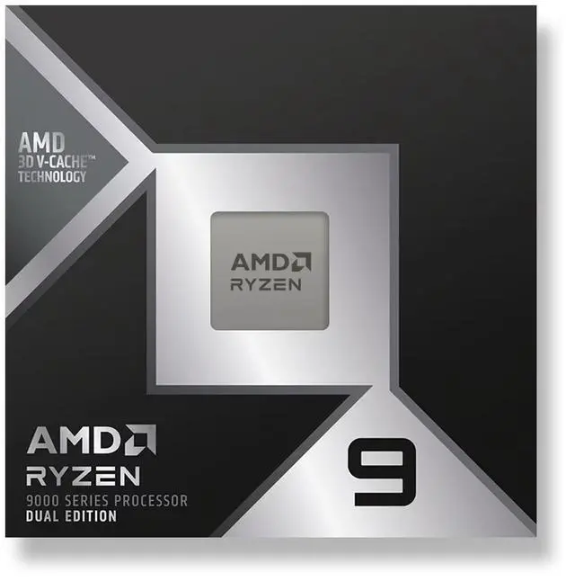 AMD Ryzen 9 9950X3D2 Dual Edition - Ryzen 9 9000 Series Granite Ridge 16-Core 4.3 GHz Socket AM5 200W AMD Radeon Graphics Desktop CPU Processor - 100-100001978WOF
