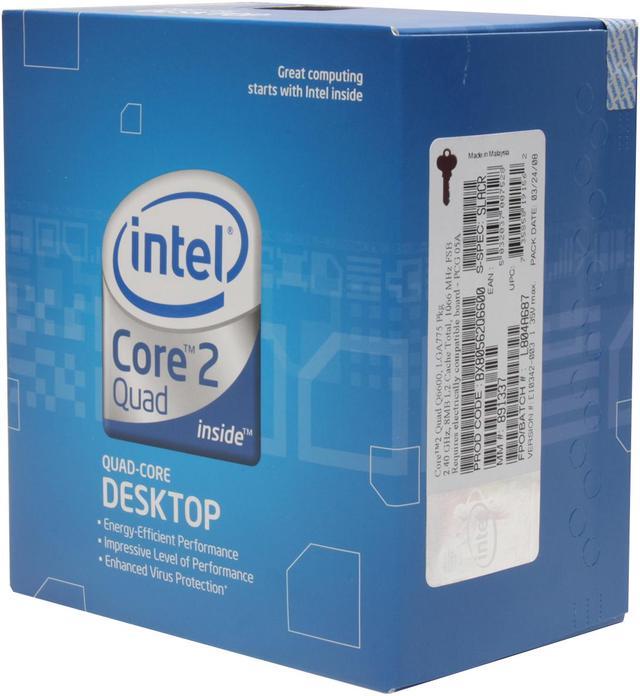 Continuamente promesa Ciudad Menda Intel Core 2 Quad Q6600 - Core 2 Quad Kentsfield Quad-Core 2.4 GHz LGA 775  105W Processor - BX80562Q6600 Processors - Desktops - Newegg.com