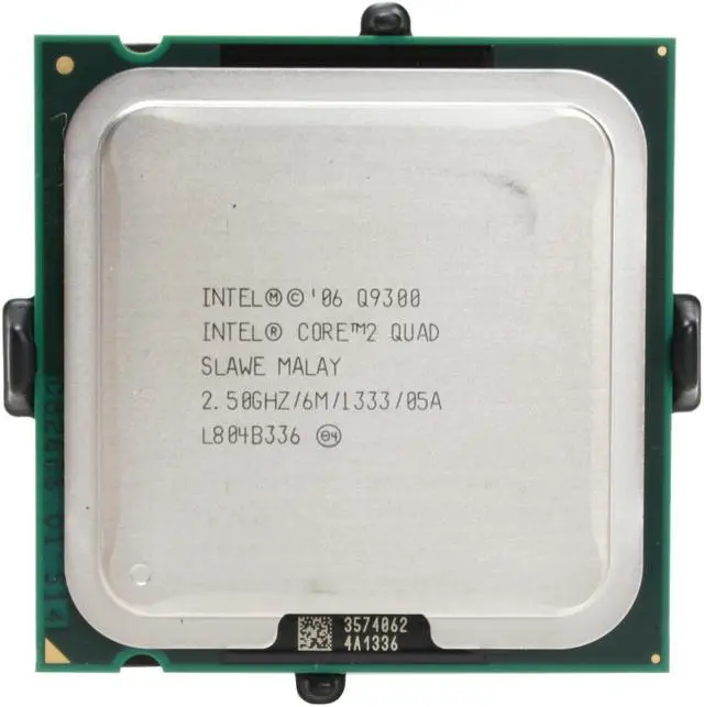 Main image of Intel Core 2 Quad Q9300 - Core 2 Quad Yorkfield Quad-Core 2.5 GHz LGA 775 95W Processor - EU80580PJ0606M - OEM