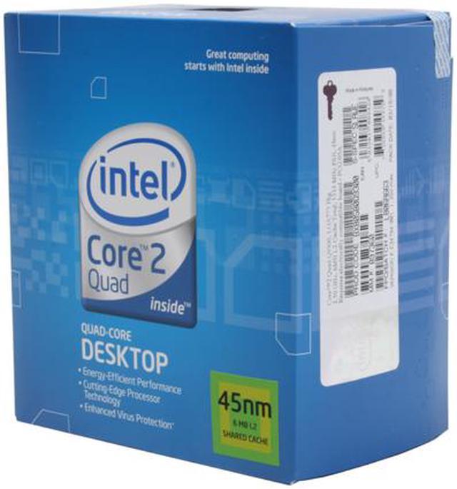 hoek Netjes Verbetering Intel Core 2 Quad Q9300 - Core 2 Quad Yorkfield Quad-Core 2.5 GHz LGA 775  95W Processor - BX80580Q9300 Processors - Desktops - Newegg.com