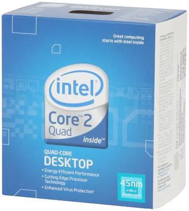 Main image of Intel Core 2 Quad Q8300 - Core 2 Quad Yorkfield Quad-Core 2.5 GHz LGA 775 95W Desktop Processor - BX80580Q8300