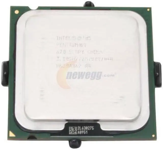 Alt view image 2 of 3 - Intel Pentium 4 670 - Pentium 4 Prescott Single-Core 3.8 GHz LGA 775 Processor - HH80547PG1122MM - OEM