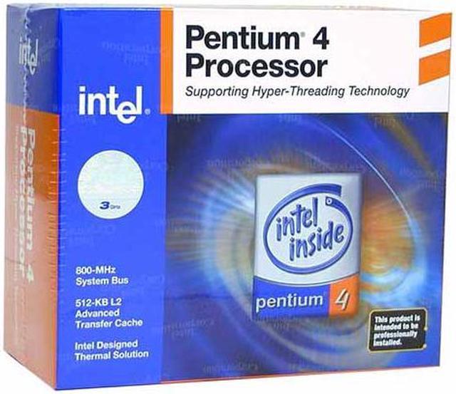 Intel Pentium 4 3.0C - Pentium 4 Northwood Single-Core 3.0 GHz Socket 478  Processor - BX80532PG3000D - Newegg.com