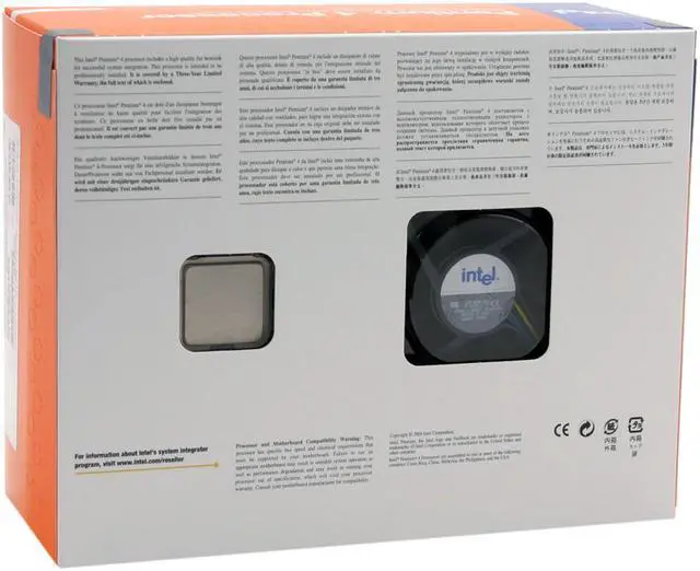 Intel Pentium 4 505 - Pentium 4 Prescott Single-Core 2.66 GHz LGA 775 ...