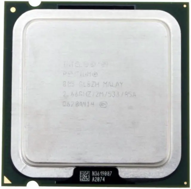 Main image of Intel Pentium D 805 - Pentium D Smithfield Dual-Core 2.66 GHz LGA 775 95W Processor - HH80551PE0672MN - OEM
