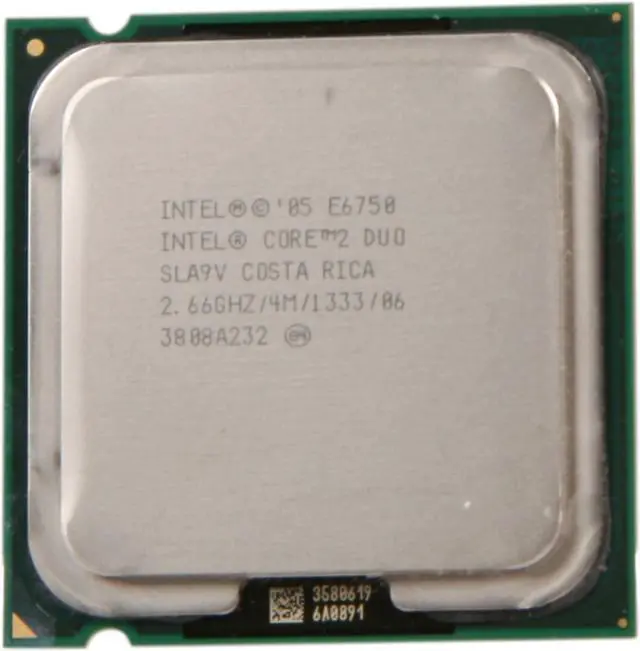 Alt view image 2 of 4 - Intel Core 2 Duo E6750 - Core 2 Duo Conroe Dual-Core 2.66 GHz LGA 775 65W Desktop Processor - E6750-R