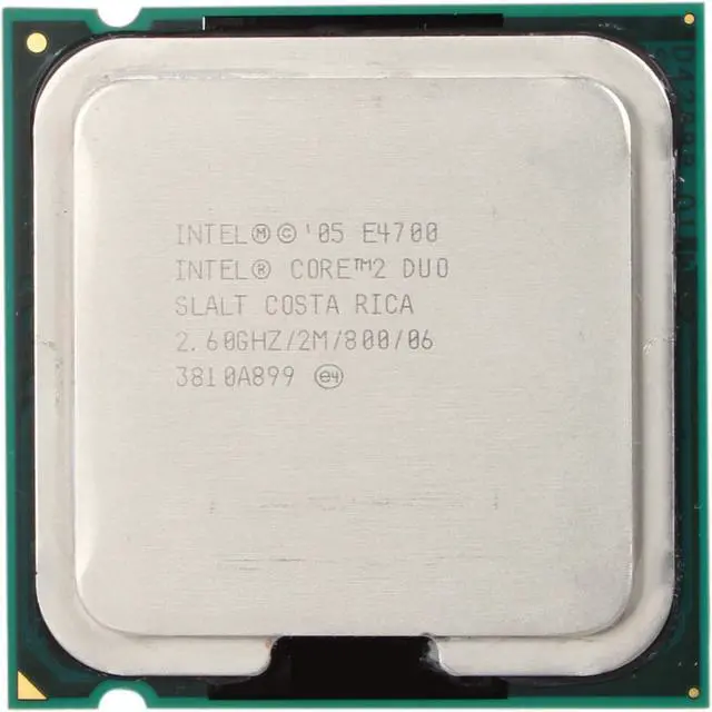 Alt view image 2 of 4 - Intel Core 2 Duo E4700 - Core 2 Duo Dual-Core 2.6 GHz LGA 775 65W Desktop Processor - E4700 (SLALT)