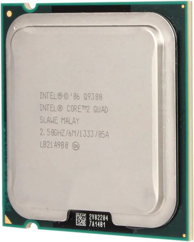 Main image of Intel Core 2 Quad Q9300 - Core 2 Quad Yorkfield Quad-Core 2.5 GHz LGA 775 95W Desktop Processor - Q9300 (SLAWE)