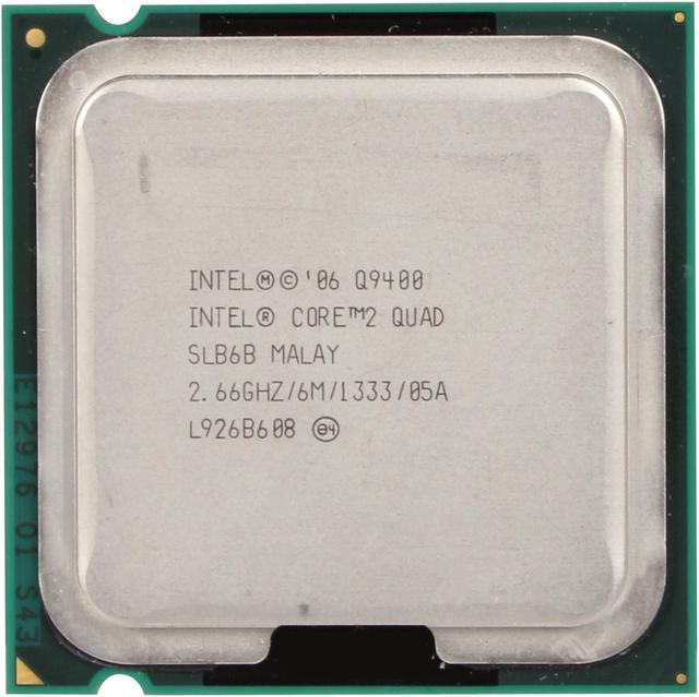 Alt view image 2 of 4 - Intel Core2 Quad Q9400 - Core 2 Quad Quad-Core 2.66 GHz LGA 775 95W Desktop Processor - Q9400 (SLB6B)