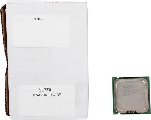 Alt view image 4 of 4 - Intel Pentium 4 640 - Pentium 4 Prescott Single-Core 3.2 GHz LGA 775 84W Desktop Processor - P4 640 (SL7Z8)