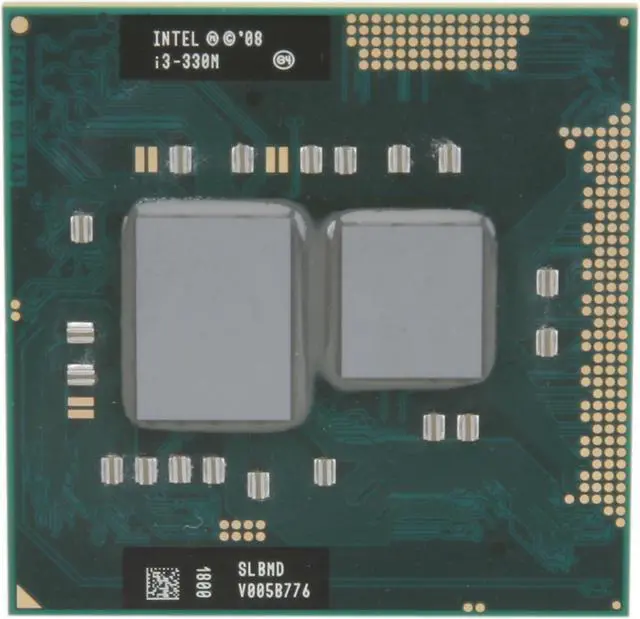 Alt view image 2 of 4 - Intel Core i3-330M Arrandale 2.13 GHz 3MB L3 Cache Socket G1 35W Dual-Core I3 330M (SLBMD) Mobile Processor