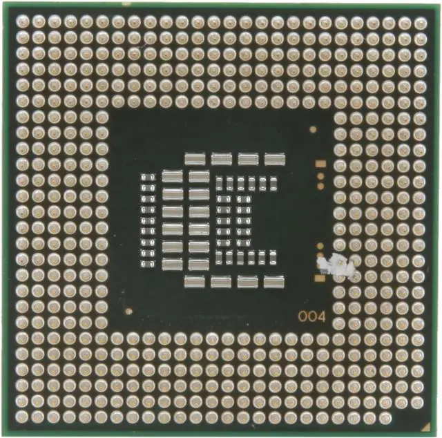 Alt view image 3 of 4 - Intel Core 2 Duo T6400 Penryn 2.0 GHz 2MB L2 Cache Socket P 35W Dual-Core T6400 (SLGJ4) Mobile Processor