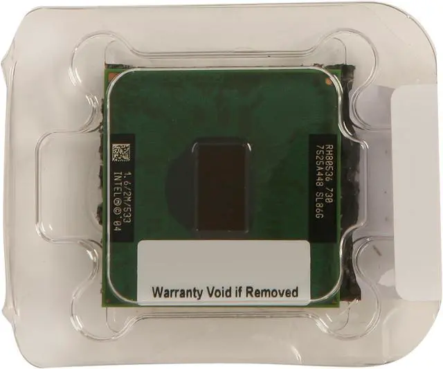 Alt view image 3 of 3 - Intel Pentium M 730 Dothan 1.6 GHz 2MB L2 Cache Socket 479 27W Single-Core SL86G Mobile Processor