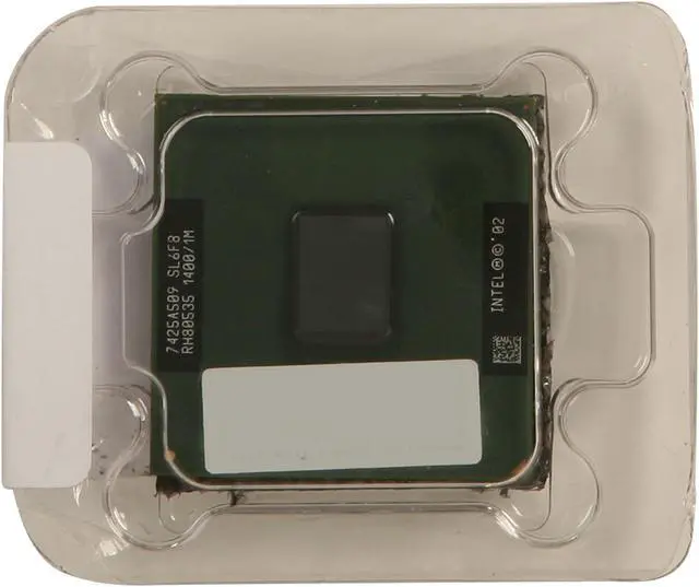 Alt view image 4 of 4 - Intel Pentium M 1.4 Banias 1.40 GHz 1MB L2 Cache Socket 479 22W Single-Core SL6F8 Mobile Processor