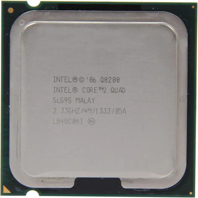Main image of Intel Core 2 Quad Q8200 - Core 2 Quad Quad-Core 2.33 GHz LGA 775 95W Desktop Processor - SLG9S