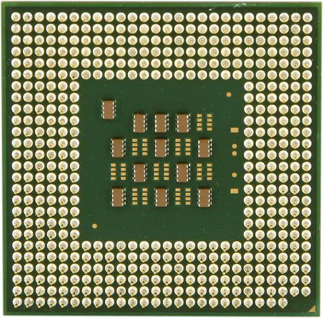 Alt view image 2 of 3 - Intel Celeron 2.7 GHz - Celeron D Northwood Single-Core 2.7 GHz Socket 478 66.8W Desktop Processor - SL77S