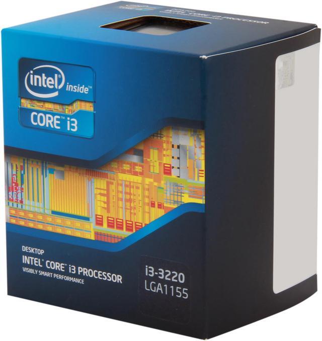 Intel Core i3-3220 - Core i3 3rd Gen Ivy Bridge Dual-Core 3.3 GHz LGA 1155  55W Intel HD Graphics 2500 Desktop Processor - BX80637i33220