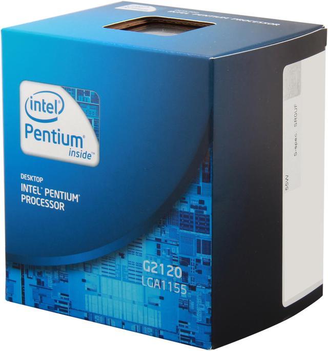 Intel Pentium G2120 Pentium Ivy Bridge Dual-Core 3.1 GHz LGA 1155 Desktop  Processor BX80637G2120 Processors Desktops