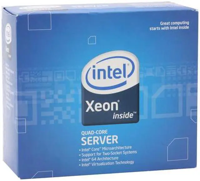 Main image of Intel Xeon E5440 Harpertown 2.83 GHz 12MB L2 Cache LGA 771 80W BX80574E5440P Processor