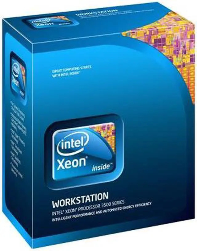 Main image of Intel Xeon W3565 Bloomfield 3.2 GHz 8MB L3 Cache LGA 1366 130W BX80601W3565 Server Processor